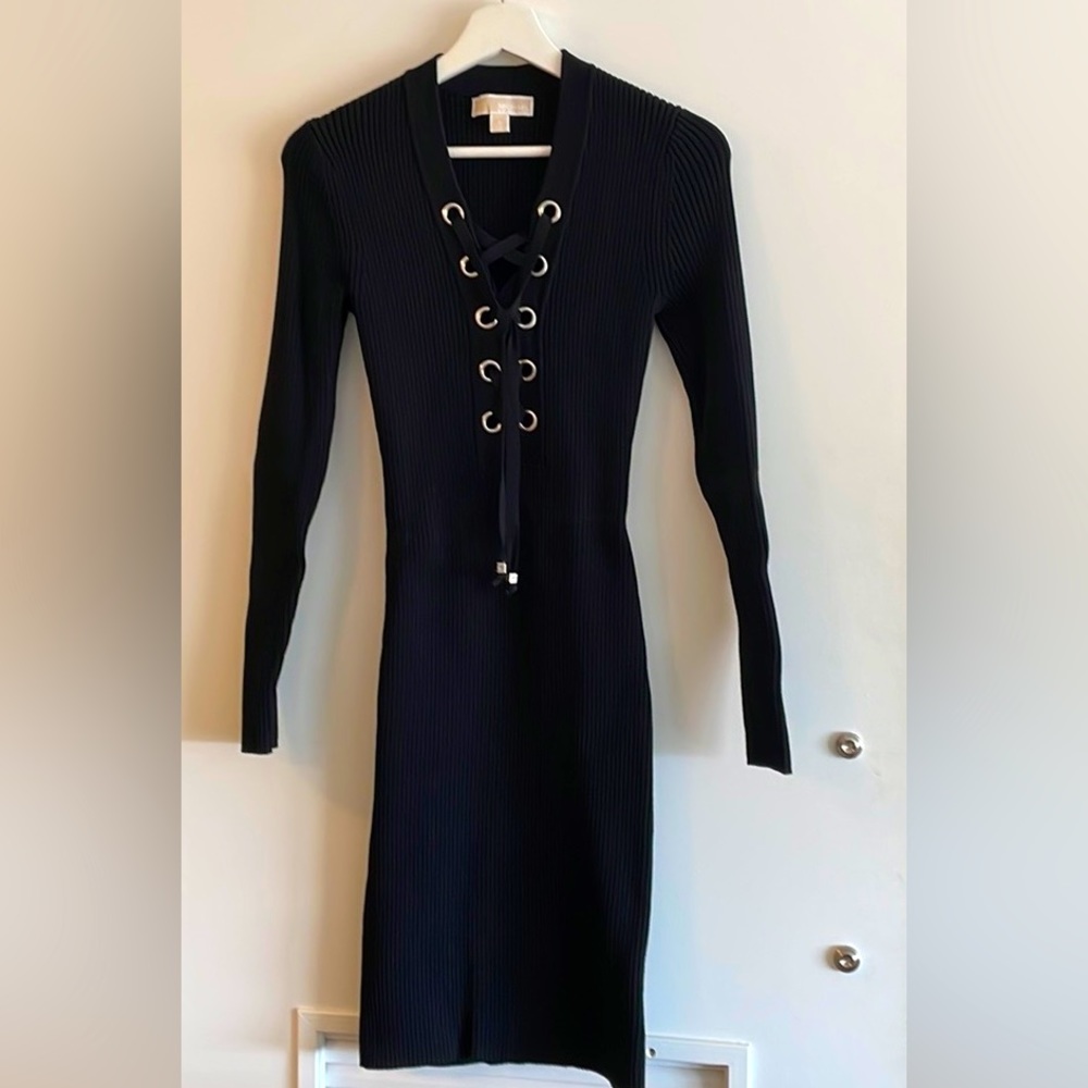 Michael Kors black women party dress!